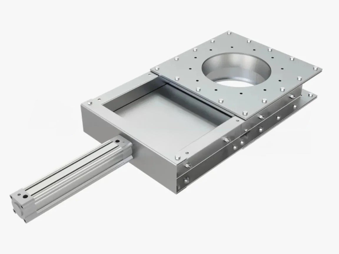 Actuated and Manual Slide Gate Valve